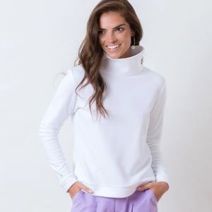 Dudley Stephens park slope turtleneck in terry fleece